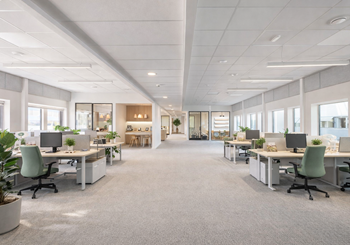 Professionelt erhvervsmiljø med international puls